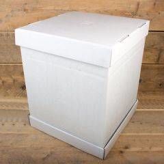 Dortová krabice na patrový dort pevná 52x52x70cm - FunCakes