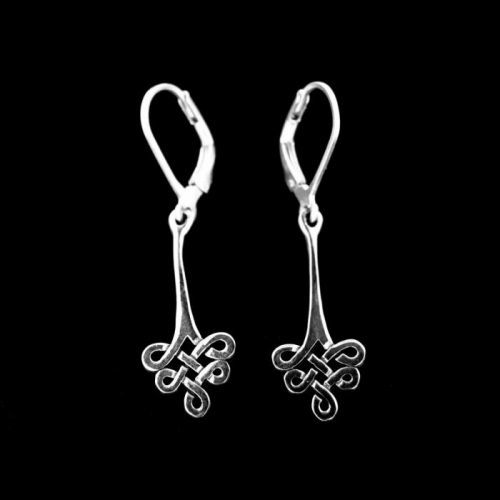 Stříbrné náušnice 15125