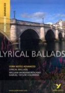 Lyrical Ballads: York Notes Advanced (Eddy Steve)(Paperback)
