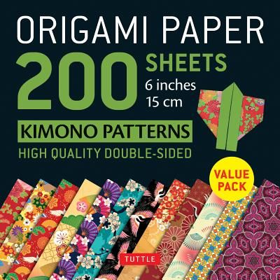 Origami Paper 200 sheets Kimono Patterns 6 (15 cm)(Loose-leaf)
