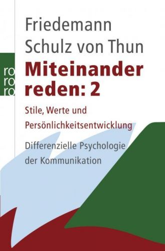Miteinander reden 2 (Schulz von Thun Friedemann)(Paperback)(v němčině)