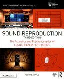 Sound Reproduction - The Acoustics and Psychoacoustics of Loudspeakers and Rooms (Toole Floyd)(Paperback)