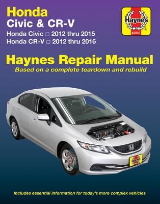 Honda Civic (12-15) & Cr-V (12-16): Does Not Include Information Specific to Cng or Hybrid Models (Haynes Publishing)(Paperback)