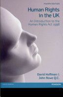 Human Rights in the UK - An Introduction to the Human Rights Act 1998 (Hoffman David)(Paperback)