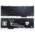 klávesnice pro notebook Dell Latitude 15 5000 E5540 black CZ česká - podsvit