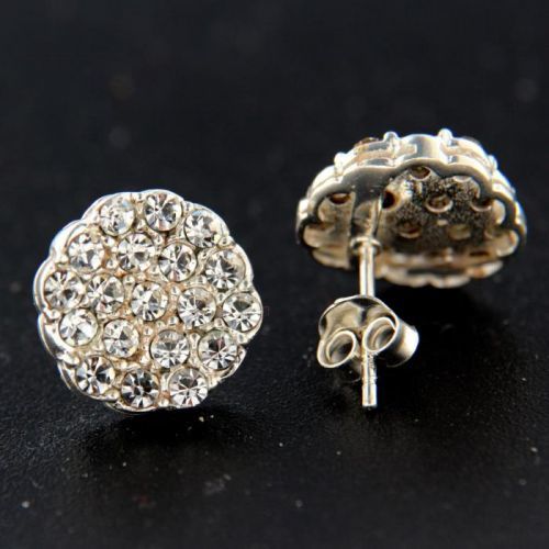 Stříbrné náušnice 14708