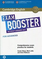 Cambridge English Exam Booster for Advanced without Answer Key with Audio - Comprehensive Exam Practice for Students (Allsop Carole)(Mixed media product)