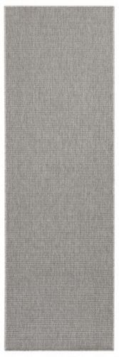 BT Carpet - Hanse Home koberce Běhoun Nature 103533 Silver Grey - 80x500 cm Šedá