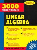 3000 Solved Problems in Linear Algebra (Lipschutz Seymour)(Paperback)