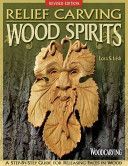 Relief carving wood spirits - A step-by-step guide for releasing faces in wood (Irish Lora S.)(Paperback)