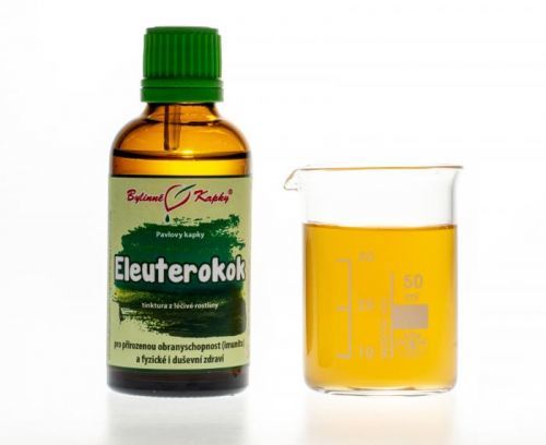 Eleuterokok - bylinné kapky (tinktura) 50 ml