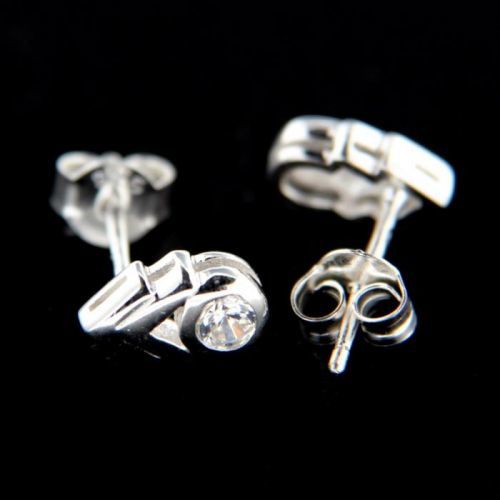 Stříbrné náušnice 15085