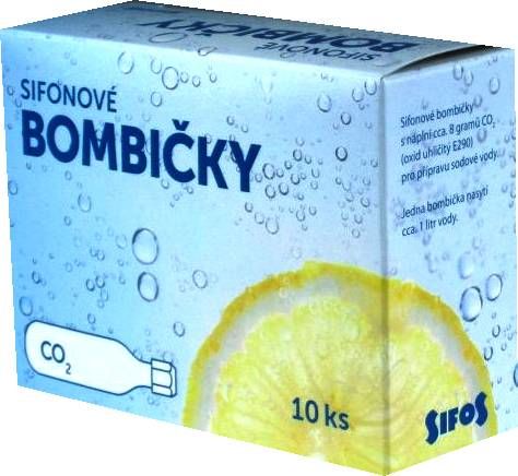 Bombičky sifonové - 10ks - Sifos