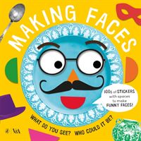 Making Faces: A Sticker Book(Paperback)