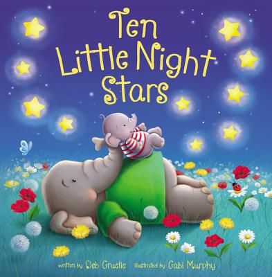Ten Little Night Stars (Gruelle Deb)(Board book)