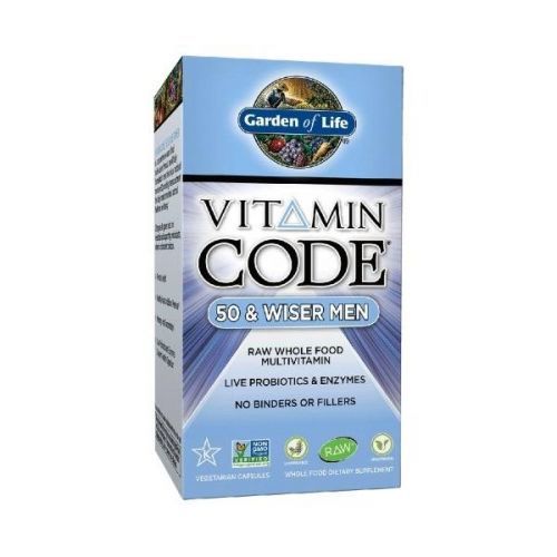 Garden of Life Vitamin Code 50 - pro muže po padesátce 120 kapslí