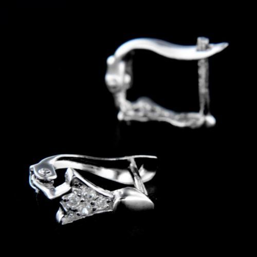 Stříbrné náušnice 14236