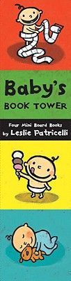 Baby's Book Tower: Four Mini Board Books (Patricelli Leslie)(Boxed Set)