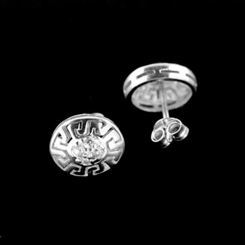 Stříbrné náušnice 15115