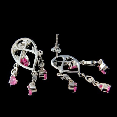 Stříbrné náušnice 14728