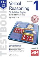 11+ Verbal Reasoning Year 5-7 GL & Other Styles Testbook 1 - Standard 20 Minute Tests (Curran Stephen C.)(Paperback / softback)
