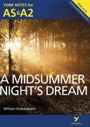 Midsummer Night's Dream: York Notes for AS & A2 (Sherborne Michael)(Paperback)