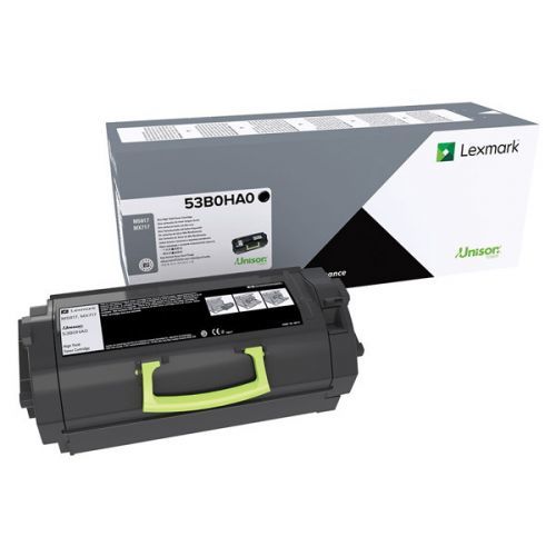 Lexmark originální toner 53B0HA0, black, 25000str., high capacity, Lexmark MS817dn,MS817n,MX717de