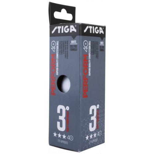 Stiga PERFROM WHTE 3-PACK - Míčky na stolní tenis
