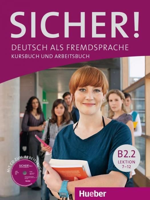 Sicher! B2/2. Kurs- und Arbeitsbuch mit Audio-CD zum Arbeitsbuch Lektion 7-12 (Matussek Magdalena)(Paperback)(v němčině)