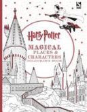 Harry Potter Magical Places and Characters Colouring Book(Paperback)