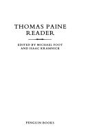 Thomas Paine Reader (Paine Thomas)(Paperback)
