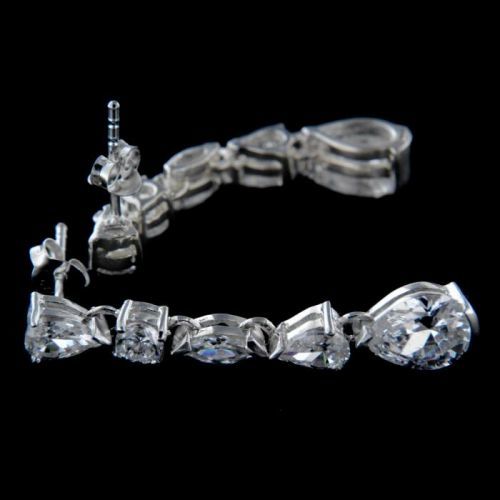 Stříbrné náušnice 15052