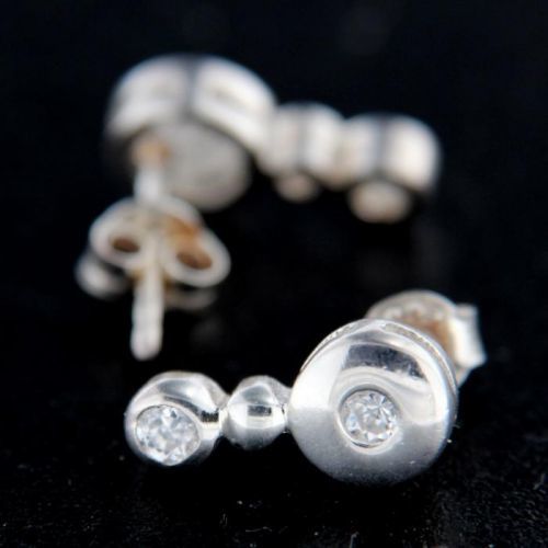 Stříbrné náušnice 14669