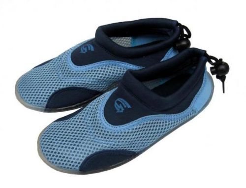 Alba Pánské neoprenové boty do vody světle modré