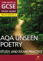 AQA English Literature Unseen Poetry Study and Exam Practice: York Notes for GCSE (9-1)(Paperback)