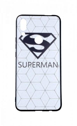 Kryt TopQ Huawei P Smart Z 3D silikon Bílý Superman 43260