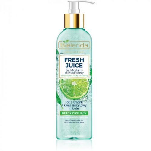 Bielenda Fresh Juice Lime čisticí micelární gel