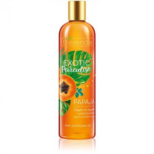 Bielenda Exotic Paradise Papaya sprchový a koupelový gelový olej