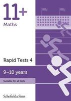 11+ Maths Rapid Tests Book 4: Year 5, Ages 9-10 (Schofield & Sims)(Paperback)