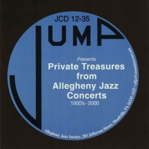 Private Treasures From Allegheny Jazz Co (Various) (CD / Album)