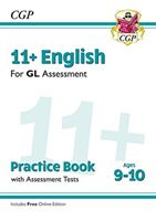 New 11+ GL English Practice Book & Assessment Tests - Ages 9-10 (with Online Edition) (Books CGP)(Paperback / softback)