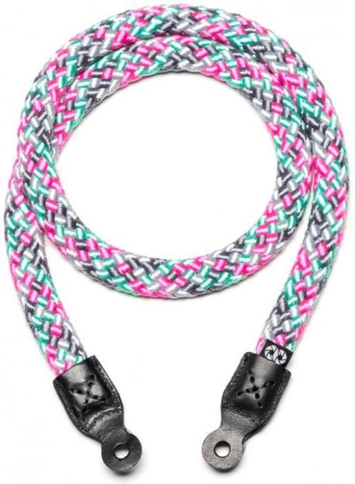 COOPH Braid Camera Strap - Icemint/Pink 100cm