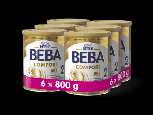 6x BEBA COMFORT 2 HM-O (800 g) - kojenecké mléko