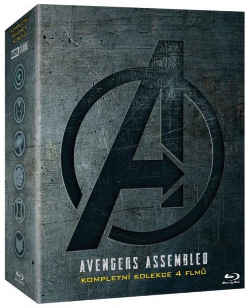 Avengers kolekce 1-4 (4 BLU-RAY)