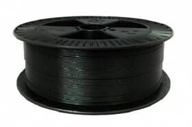 Tisková struna (filament) Plasty Mladeč 1,75 PETG, 2 kg (F175PETG_BK_2KG) černá