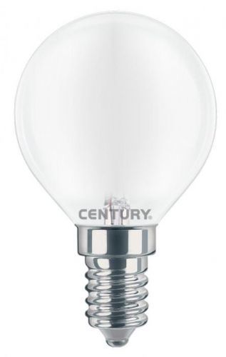 CENTURY LED FILAMENT MINI GLOBE SATEN 6W E14 6000K 806Lm 360d 45x80mm IP20