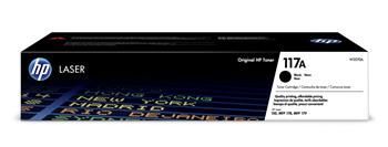 HP 117A Black Original Laser Toner Cartridge, W2070A