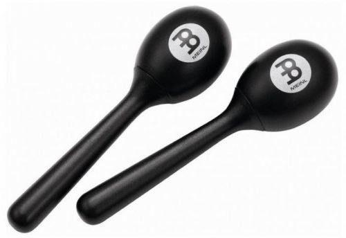 Meinl PEMBK Plastic Egg Maracas, Black