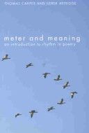 Meter and Meaning - An Introduction to Rhythm in Poetry (Attridge Derek)(Paperback)