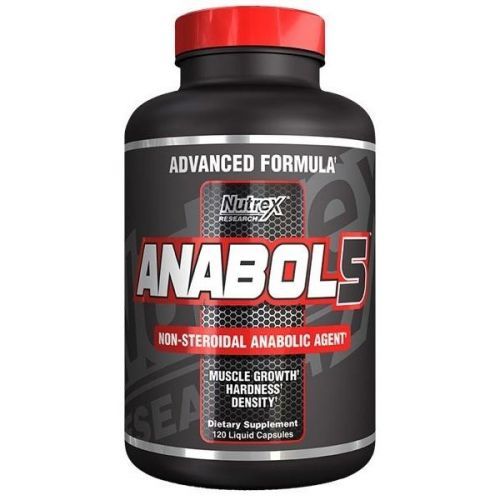 Nutrex - ANABOL 5 BLACK - 120 kaps fudge brownie - 120 tab